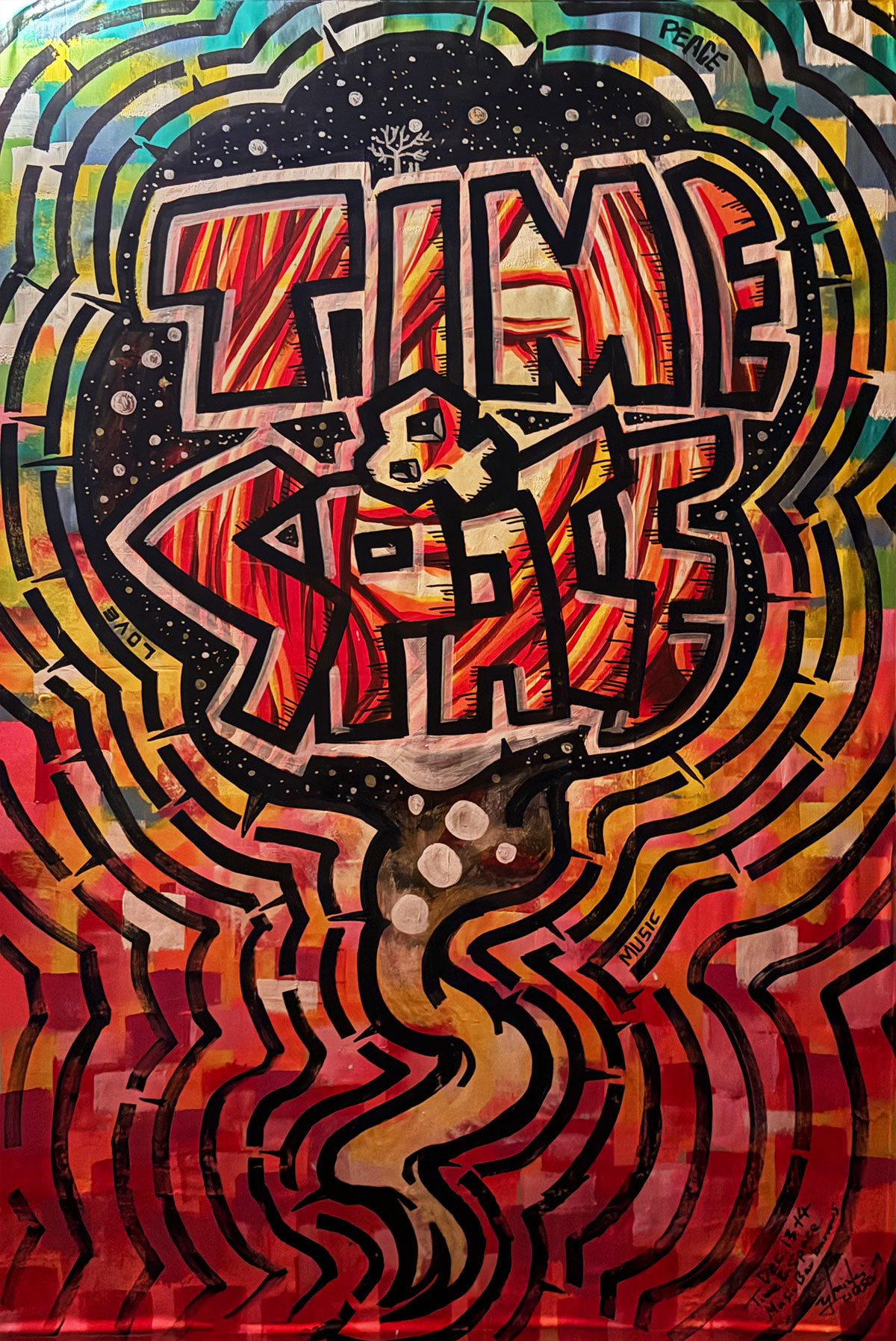 TIME & SPACE ユアサミズキライブペイント LIVE PAINT